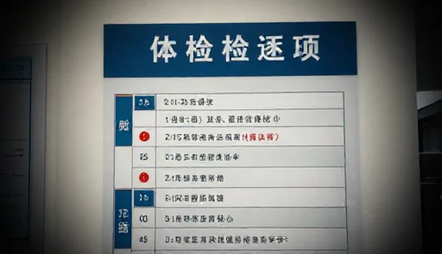 基础体检套餐使用与维护建议